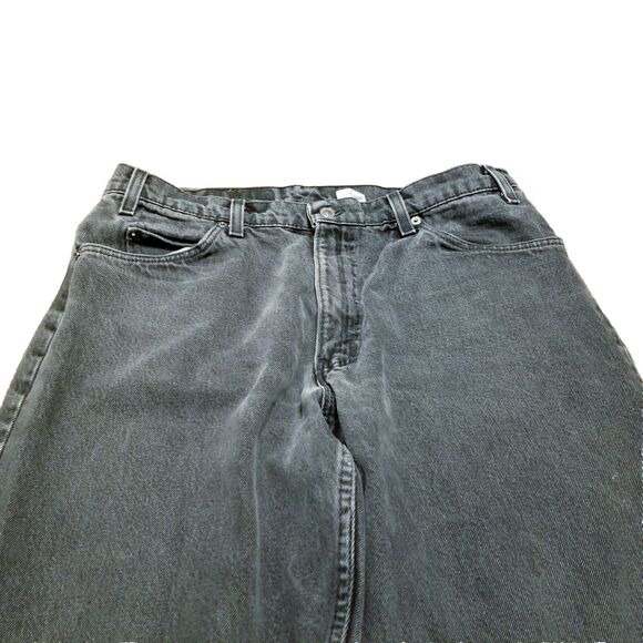 Levi's 560 Orange Tab Jeans Men's Size 34x32 Gray Denim 1993 USA Made (35x30.5) - Picture 2 of 7